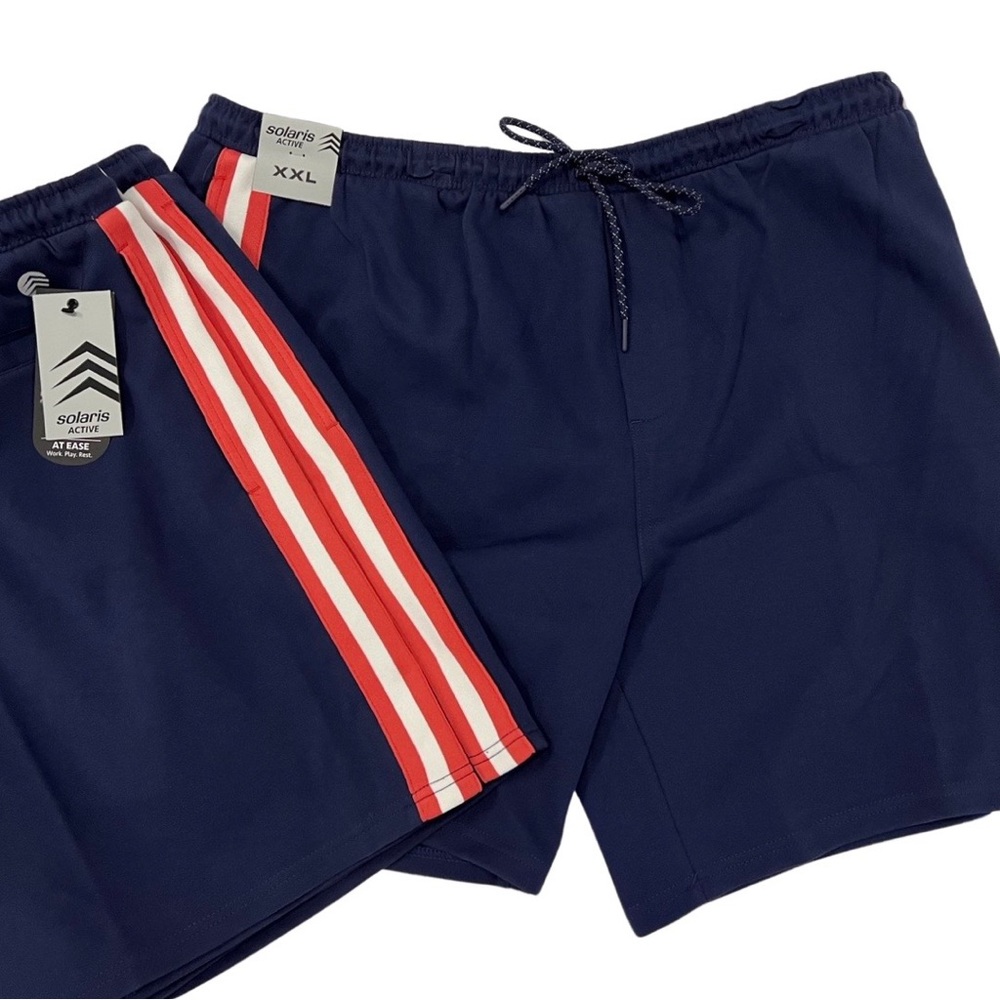 NWT $50 Men’s Solaris Active XXL Reflective Shorts